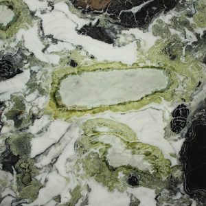 Бело-зеленый мрамор Ocean Green